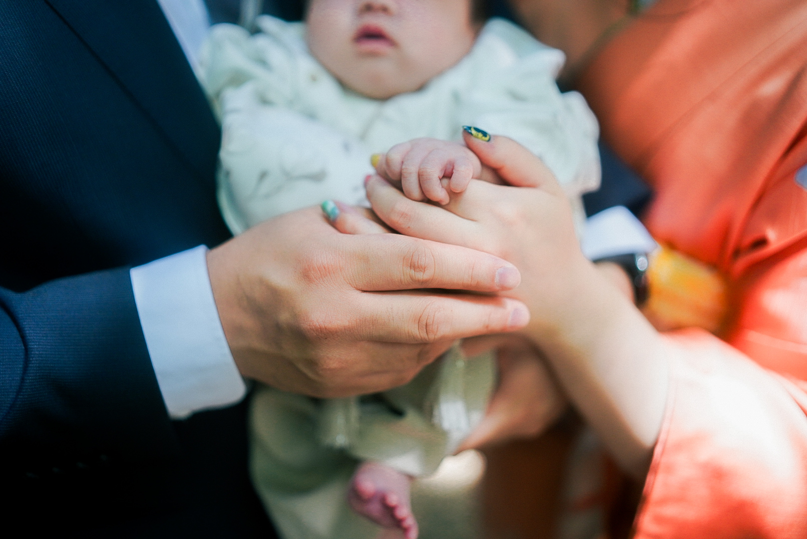 前鳥神社で初宮撮影
