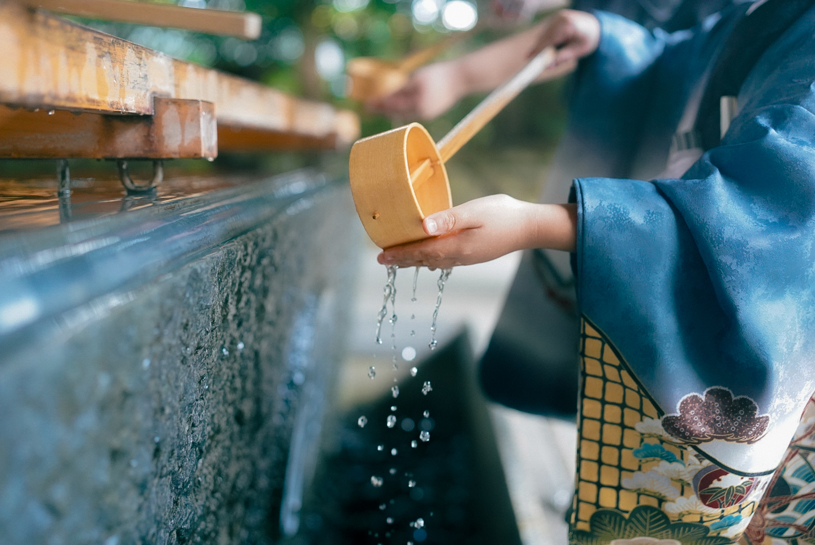 寒川神社
手水舎