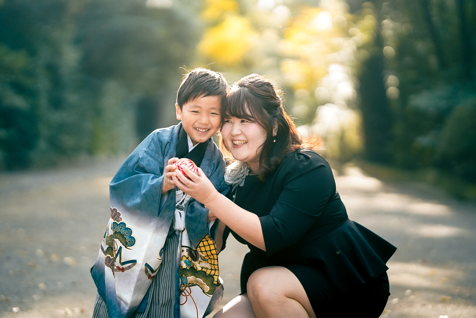 寒川神社で七五三撮影