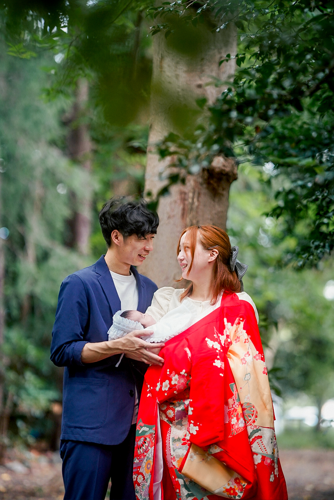 前鳥神社記念撮影